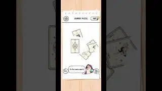 Brain Test 3: Tricky Quests & Adventures level Gundolf Puzzle 10 Solutions / Walkthrough