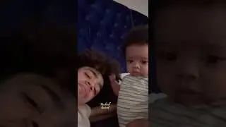 Awwww Him So Cute 😂🩵🤎🧸 King Harris