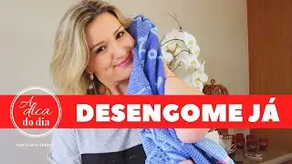 COMO TIRAR GOMA DE TOALHA NOVA | FLÁVIA FERRARI