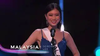 Miss Universe MALAYSIA (2009 - 2023) In Every Preliminary Competition Opening Introduction