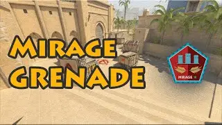 CS2 Smoke Tutorial - Mirage - Bench Smoke