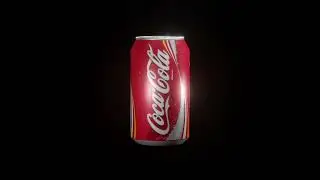coke can render in blender