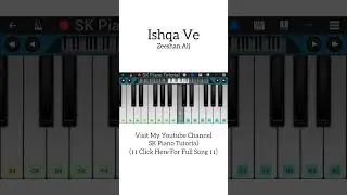 Ishqa Ve (Piano Tutorial) #shorts