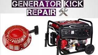 Generator kick repair 🛠️|| Rider solution ft, Mj