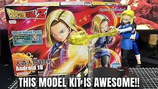 Bandai Dragon Ball Z Android 18 Figure Rise Standard Review