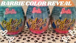 Barbie Color Reveal Pet Eggs: Unboxing
