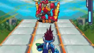 Megaman Starforce 3 Black Ace ENGLISH Boss Battle:Taurus Fire