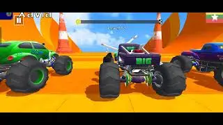 GT Car Stunt Master Gameplay | Monster Truck Stunt - Amazing Stunts with Monster Truck🚜
