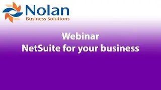 Webinar - NetSuite for your Business