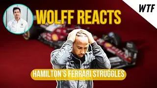 Lewis Hamilton Struggles at Ferrari 😬 | Toto Wolff Reacts to F1 Nightmare Season