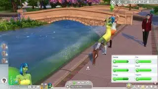 Sims 4 fishing