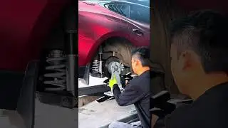 How to install DWD DDS+ version coilover for MG 7 2023+?