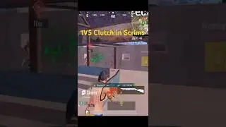 1V5 Shotgun clutch 🙀 Subscribe if U ❤️ Shotgun #rawmit #bgmi #trendingshorts