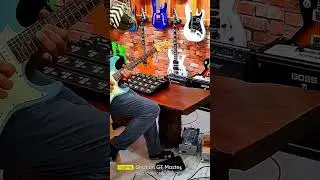 M13 Line 6 Stompbox Loop To Wah Wah Behringer Pedal With Blackstar Amp V3 20watt Demo By ALS Luthier