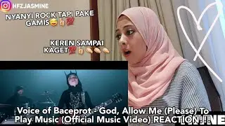 Voice of Baceprot - God, Allow Me (Please) To Play Music (Official Music Video) REACTION!!!