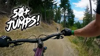 McNearly Gnarly is an UNREAL Jump Trail! | Queenstown NZ