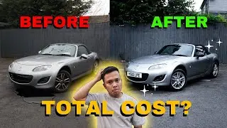 Cost To Rebuild A COPART Crashed Mazda MX5 Category-S (Part 7)