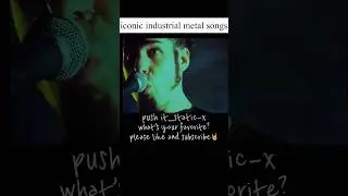 Iconic industrial metal songs | nine inch nails, Rammstein, static-x&hellip; #metal
