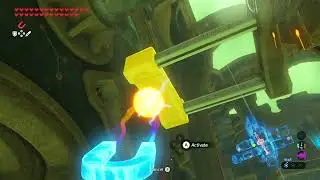 Zelda BOTW: Shrine of Maz Koshia gear turn locking bar!