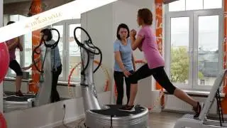 Комплекс упражнений для ног и ягодиц. Тренажер Power Plate