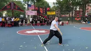 New York Fat Keung USA Performs Hung Gar Kung Fu at the 7th Annual Dragon and Lion Day. 👊🏼🤜🏼🦶🏼