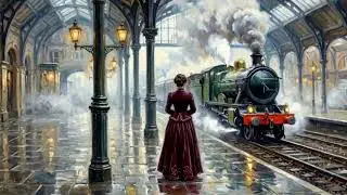 Visual Poem | Claude Monet ✨ Arrival of the Normandy Train