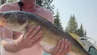 Fishing on Lesser Slave River / Filipina Canadian vlog