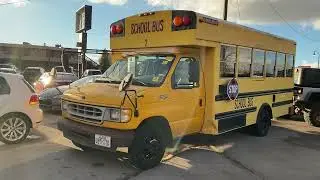 2002 Ford E-450 school bus full tour