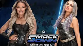 WWE SMACKDOWN - GIULIA INTERRUPTS TRISH&rsquo;S PROMO AND THE CHALLENGE FOR NEXT WEEK