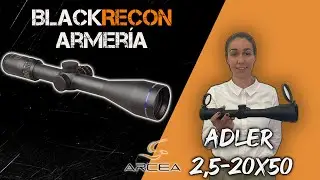 Visor Arcea Adler 2.5-20x50 - Unboxing y Review
