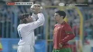 Cristiano Ronaldo Vs Slovakia Away (30/03/2005)