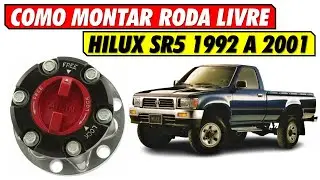#cortes // Como Montar a Roda Livre da Tração 4x4 da Toyota Hilux SR5 1992 a 2001?