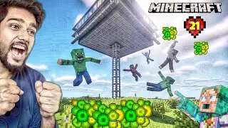 I Built a Monster XP Farm in My Minecraft Java World 💀⚡