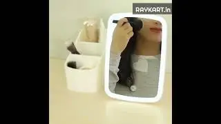 Rechargeable LED Touch Screen Make Up Mirror || RAYKART INDIA