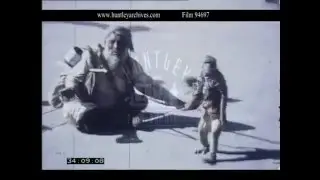 Performing Monkey India, 1960s - Film 94697