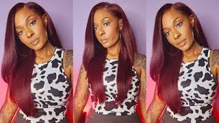 $30 Natural Synthetic Must Have 😍 | Outre Synthetic Melted Hairline HD Lace Front Wig - KAIRI