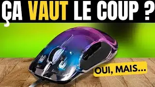 Newskill Lycan Souris Gaming Transparente RGB 16 000 DPI Ultra Pr&eacute;cise