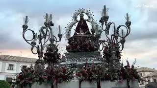 PROCESIÓN DE AMOR Y FE POR LAS CALLES DE ANDÚJAR. La Morenita vuelve a su ermita tras la novena