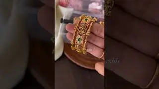 Antique Lakshmi bangle combo WA 8754856979 #jewellery #bangles #bangle #bridalbangleset #bridal