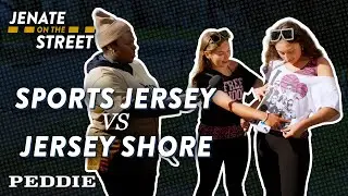 Jenate on the Street: Sports Jersey vs Jersey Shore