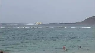 Maniobras del Grupo 43 del Ejercito del Aire Español en la Playa de las Canteras el 10/5/22 Parte 3