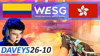 CSGO Daveys POV 26-14 vs ENZO (WESG 2016 World Finals)