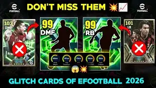 All in one Glitch Cards😱💥 | Best dmf & Rb free card in Efootball 2026 | darmian & onana review