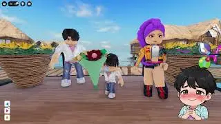 Baby Rumi ran away from home in Roblox! KPOP Demon Hunters