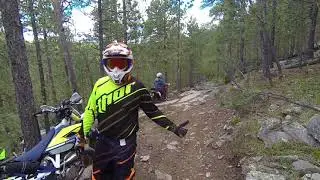 Dirt Bikes in the Black Hills, Ep2: Getting a little rocky