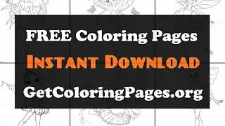 Fairy coloring pages printable