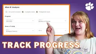 How to Track Your Degree Progress at Clemson