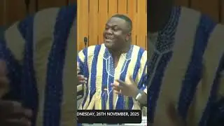 I am a proud member of the Mighty minority ~ Hon Collins Adomako debates the 2026 budget