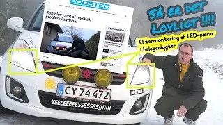 S&aring; blev det lovligt, hvis.... - Eftermontering af LED-p&aelig;rer i halogenforlygter