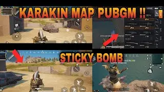 KARAKIN NEW MAP EXCLUSIVE GAMEPLAY + STICKY GRENADE + GODZILLA COLLABORATION IN PUBG MOBILE ||